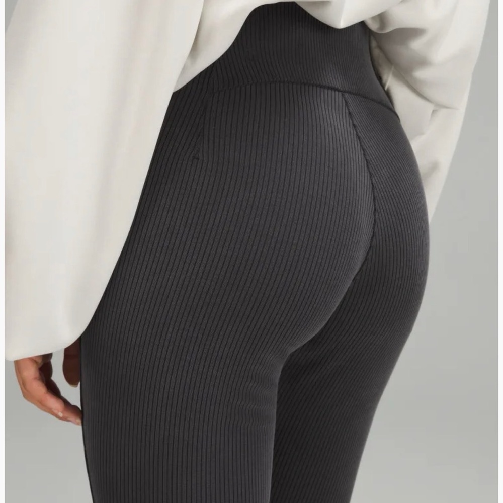 Lululemon Ribbed Softstreme Cropped Pant - Picture 2 of 8